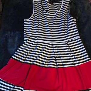 Striped Annabelle dress